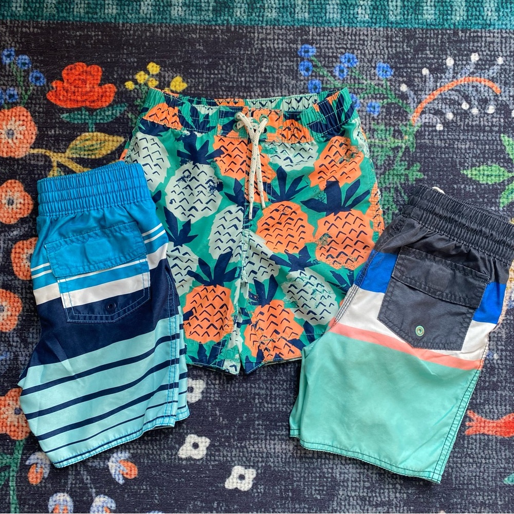 Size 5 Swim Trunks Gap Old Navy Three Pair Bundle